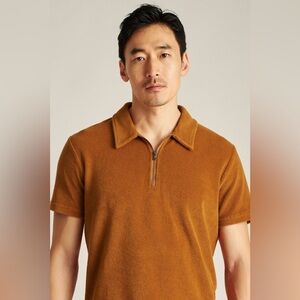 Bonobos Terry Zip Polo size L